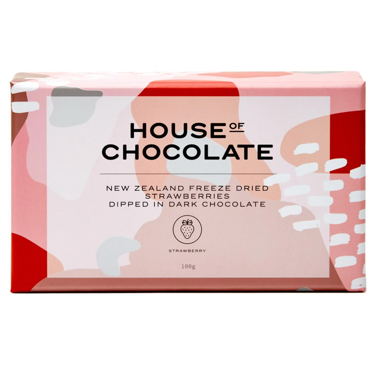 House of Chocolate - Chocolate Dipped Freeze Dried Strawberries