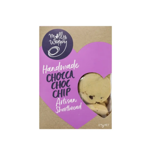 Molly Woppy Artisan Shortbread Chocca Choc Chip 175g
