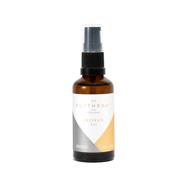 CUT THROAT - Mens Pre-Shave Oil (Unscented) 50ml