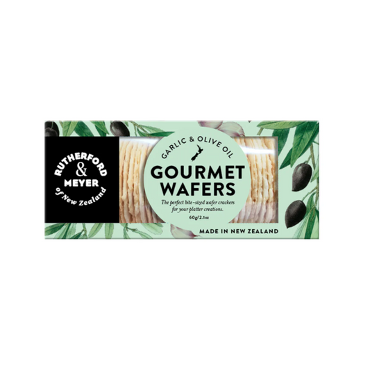 Rutherford and Meyer Garlic & Olive Oil Wafers