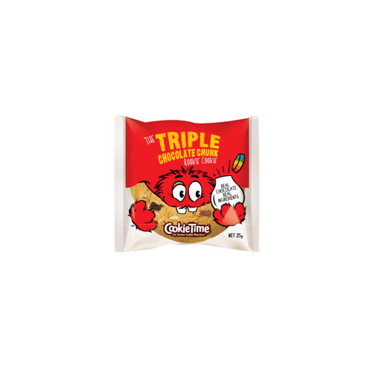 Cookie Time - Triple Choc Rookie Cookie 25g