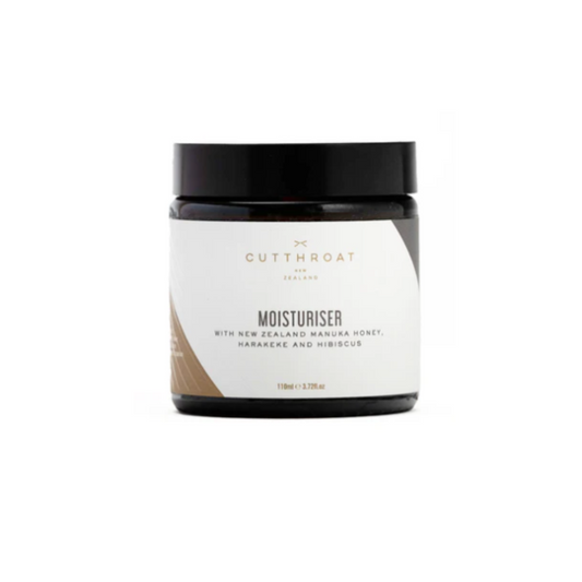 CUT THROAT - Mens Moisturiser (Manuka Honey and Harakeke)100ml