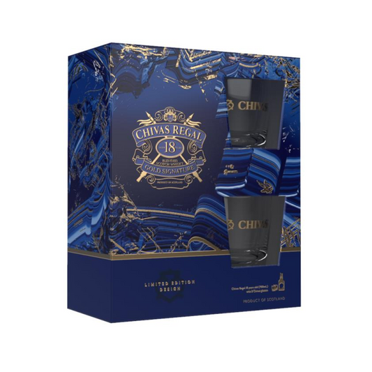 Chivas 18YO 700ml Gift Set