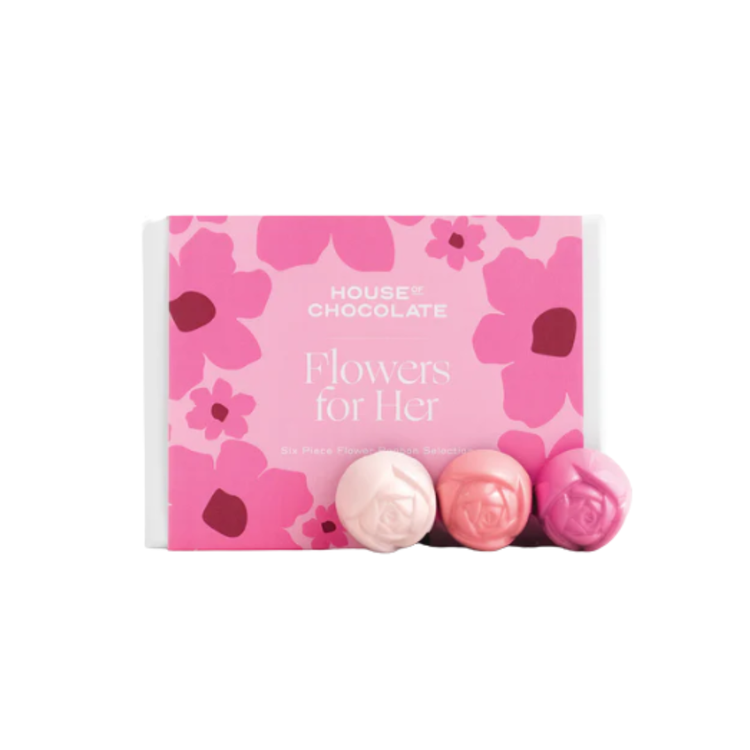 House of Chocolate - Flowers For Her Bon Bon Selection