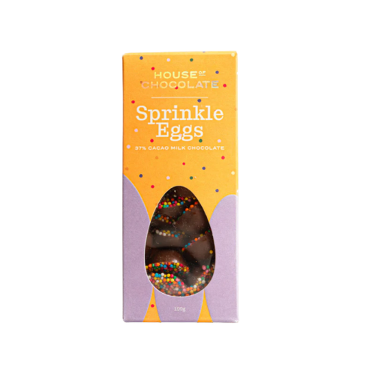 House of Chocolate - Sprinkle Eggs 100g