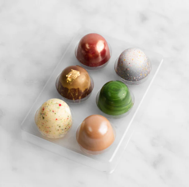 House Of Chocolate - 6 Piece Christmas Bon Bons (GF)