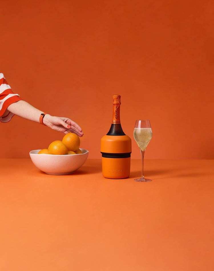 Huski Champagne Cooler - Med Collection - Valencia Orange