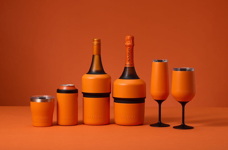 Huski Champagne Cooler - Med Collection - Valencia Orange