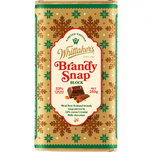 Whittaker's Christmas Chocolate Block 250g