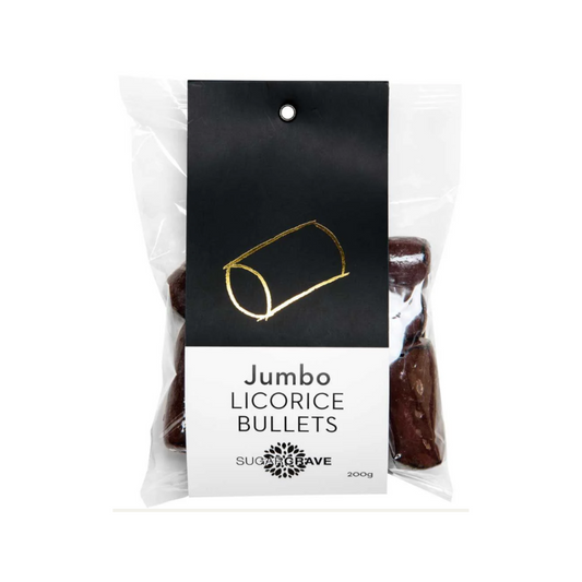 Jumbo Licorice Bullets 200g