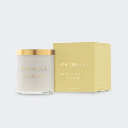 Lyttelton Lights - Pomelo & Mandarin Candle (Medium)