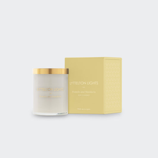 Lyttelton Lights - Pomelo & Mandarin Candle (Small)