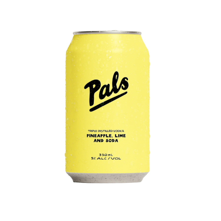 Pals - Pineapple, Lime and Soda 330ml