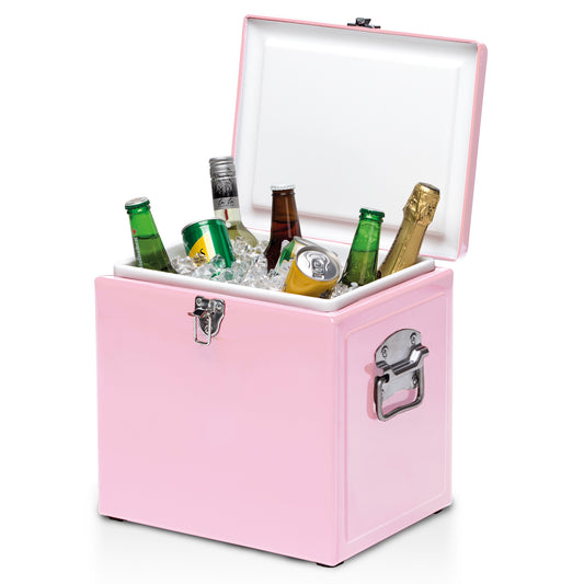Pink Vintage Cooler