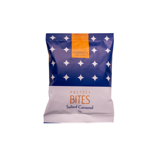 Herb and Spice - Salted Caramel Pretzel Bites 50g