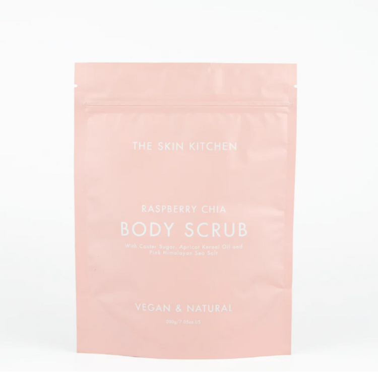 The Skin Kitchen - Raspberry Chia Body Scrub 200g