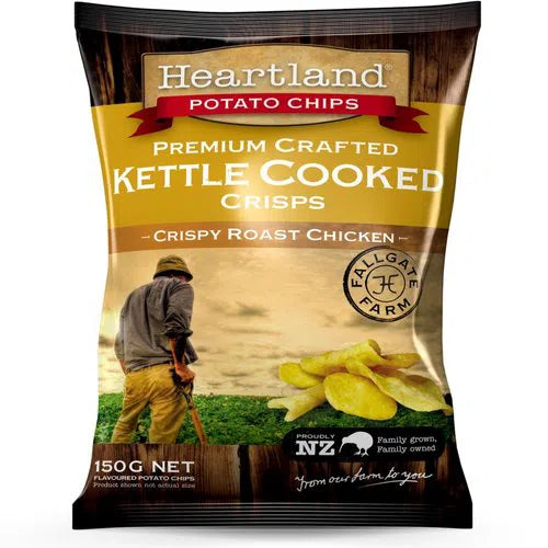 Heartland Premium Kettle - Honey Mustard 150g