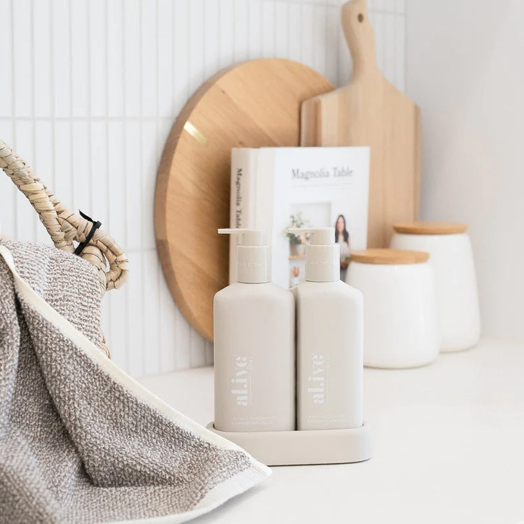 Al.ive Lemon & Pomegranate Hand Wash & Dish Wash Kitchen Duo