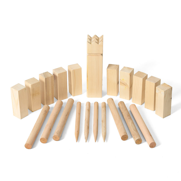 Wooden Kubb Set in Carry Bag