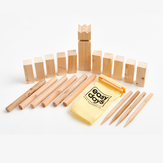 Wooden Kubb Set in Carry Bag
