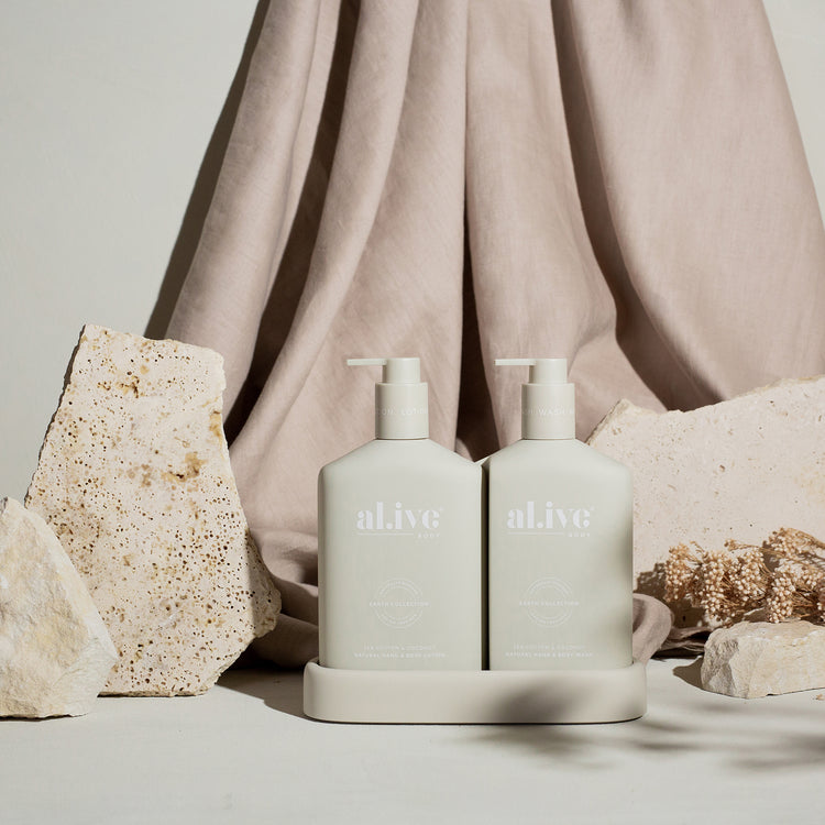 Al.ive Sea Cotton & Coconut Hand and Body Duo