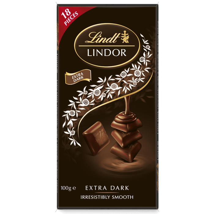 Lindt Boxed Dark Chocolate 100g