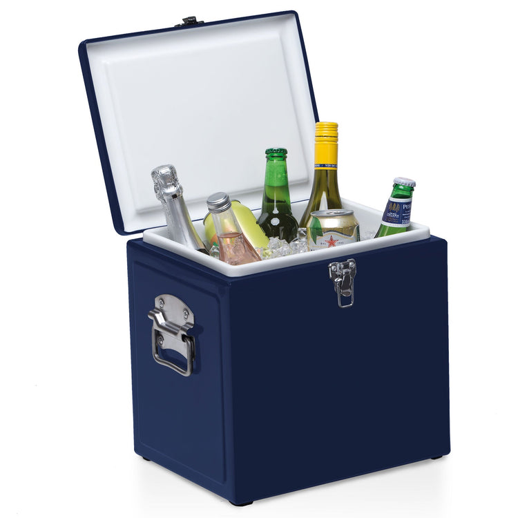 Navy Vintage Cooler