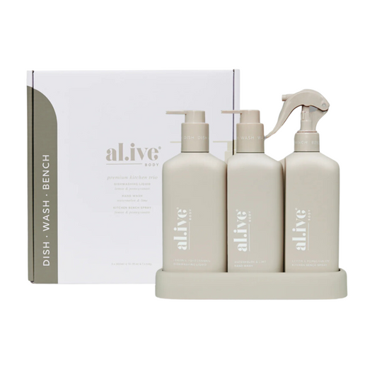 Al.ive Dishwash Bench Spray & Hand Wash Trio