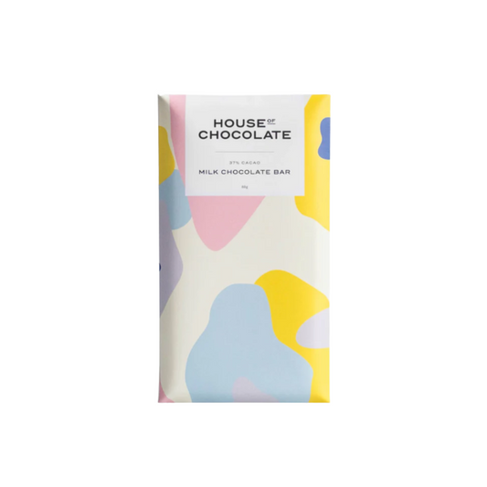House of Chocolate - 37% Milk Chocolate Bar (GF) 80g