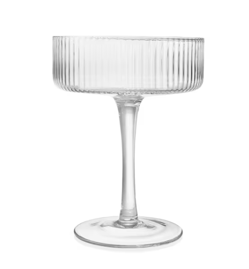 Linear Martini Glass