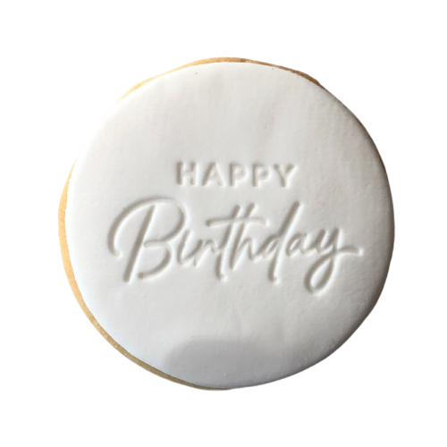 Personalised cookie - Happy Birthday