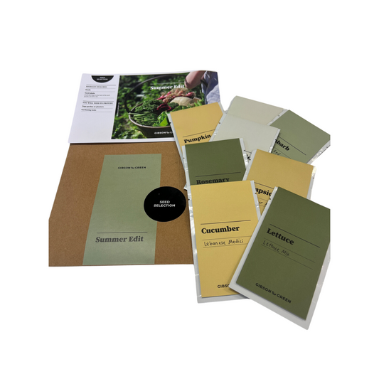 Gibson & Green Seasonal Seed Set - Summer