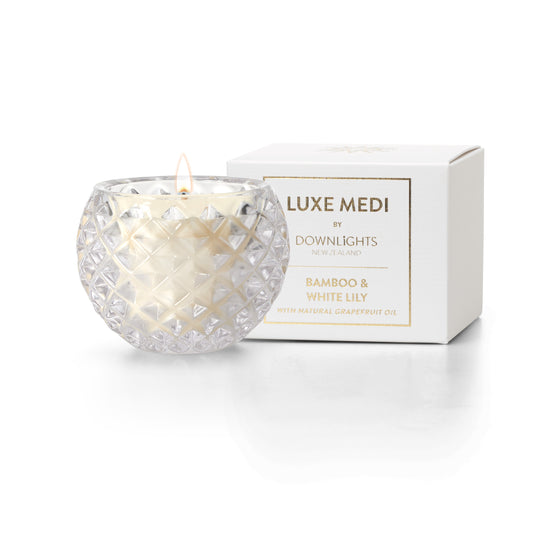 Downlights LUXE Medi Candle - Bamboo & White Lily