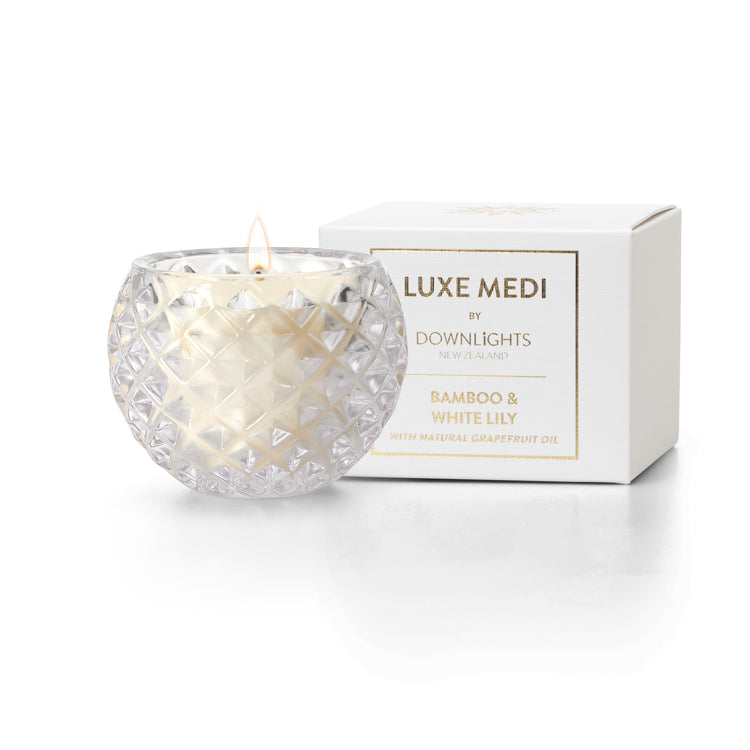 Downlights LUXE Medi Candle - Bamboo & White Lily