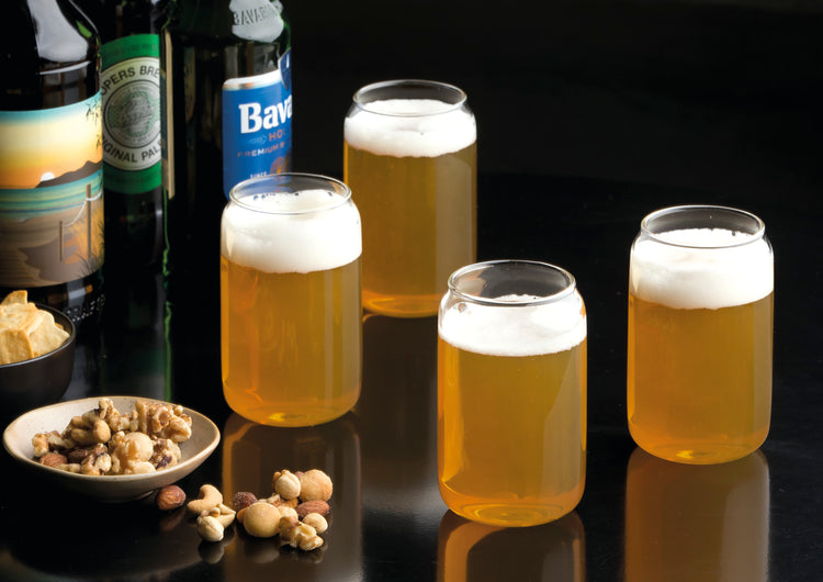 Beer Can Glass Set