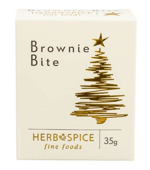 Mini Chocolate Brownie Bites (Christmas) 35g