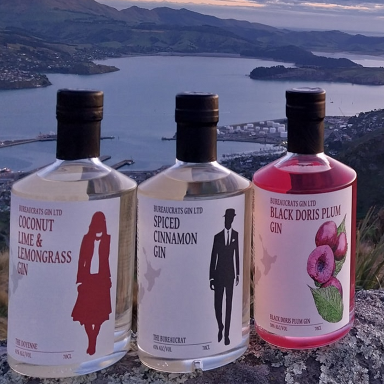 The Bureaucrat Gin - Black Doris Plum 700ml