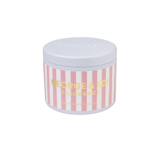 George & Edi Mini Tin Candle - French Pear
