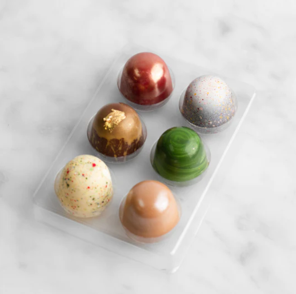 House Of Chocolate - 6 Piece Christmas Bon Bons