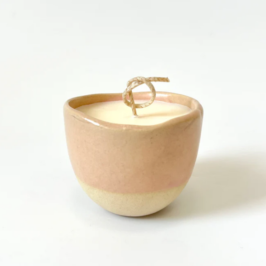 Light + Vessel Candle (Peony Yunomi)