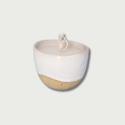 Light + Vessel Candle (White Tea Yunomi)