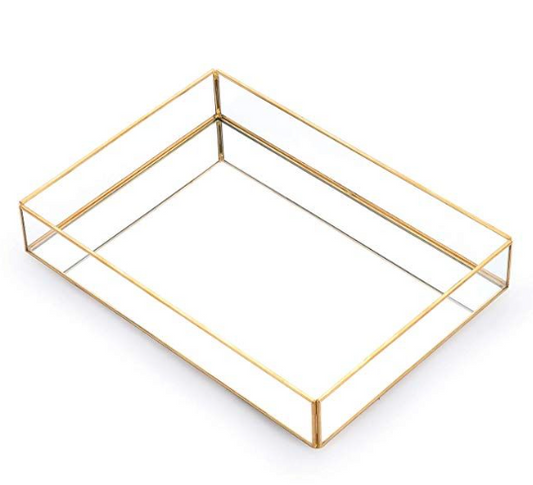 Mirror Metallic Tray