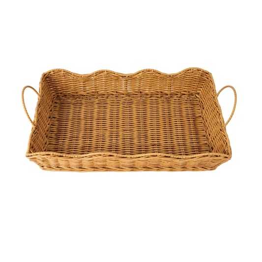 Rattan Wave Gift Tray (45cm x 30cm)
