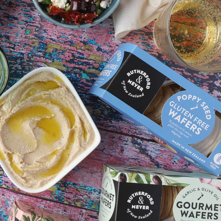 Rutherford & Meyer Poppy Seed Rice Wafers (GF)