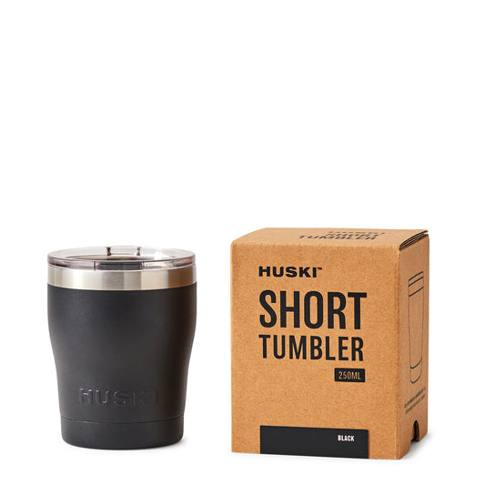 Huski Short Tumbler 2.0 - Black