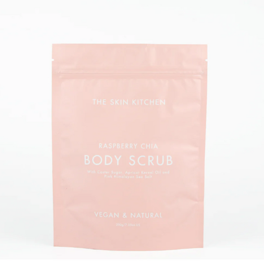 The Skin Kitchen - Raspberry Chia Body Scrub 200g