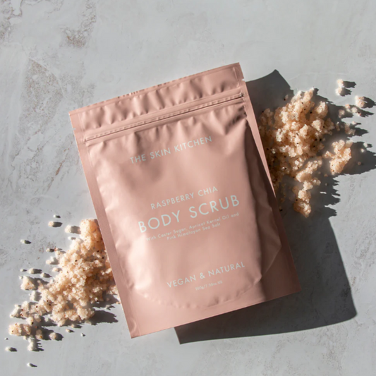 The Skin Kitchen - Raspberry Chia Body Scrub 200g