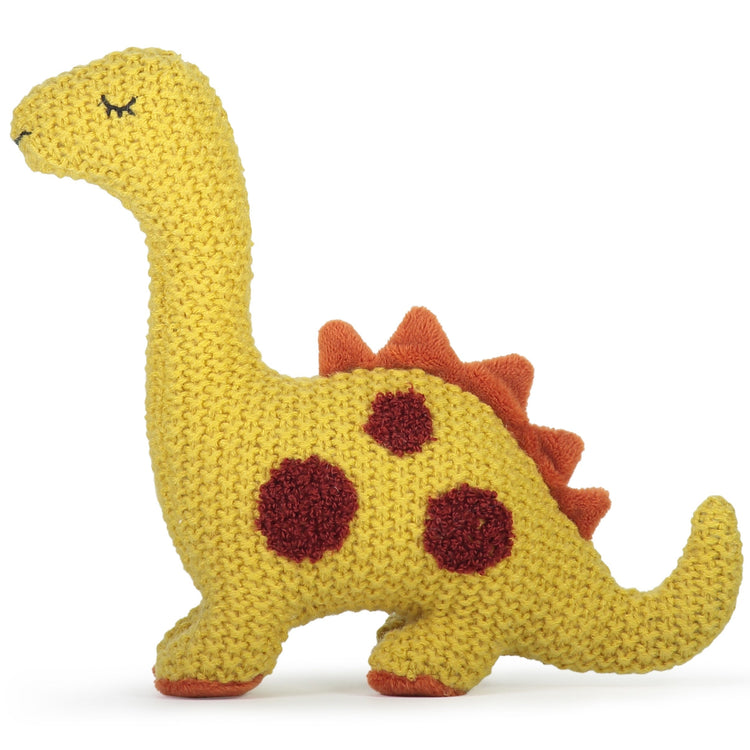 Lily & George Bessie Baby Dino Rattle