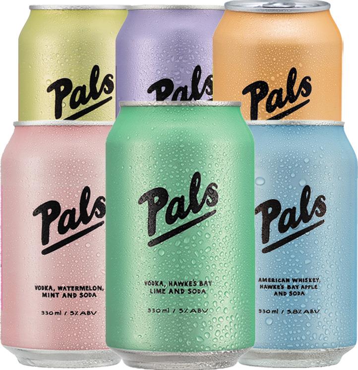 Pals 330ml - Mixed Flavours