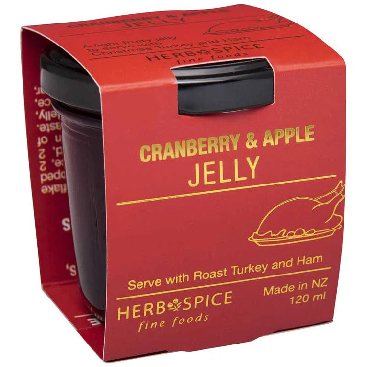 Herb and Spice Cranberry & Apple Jelly 120ml